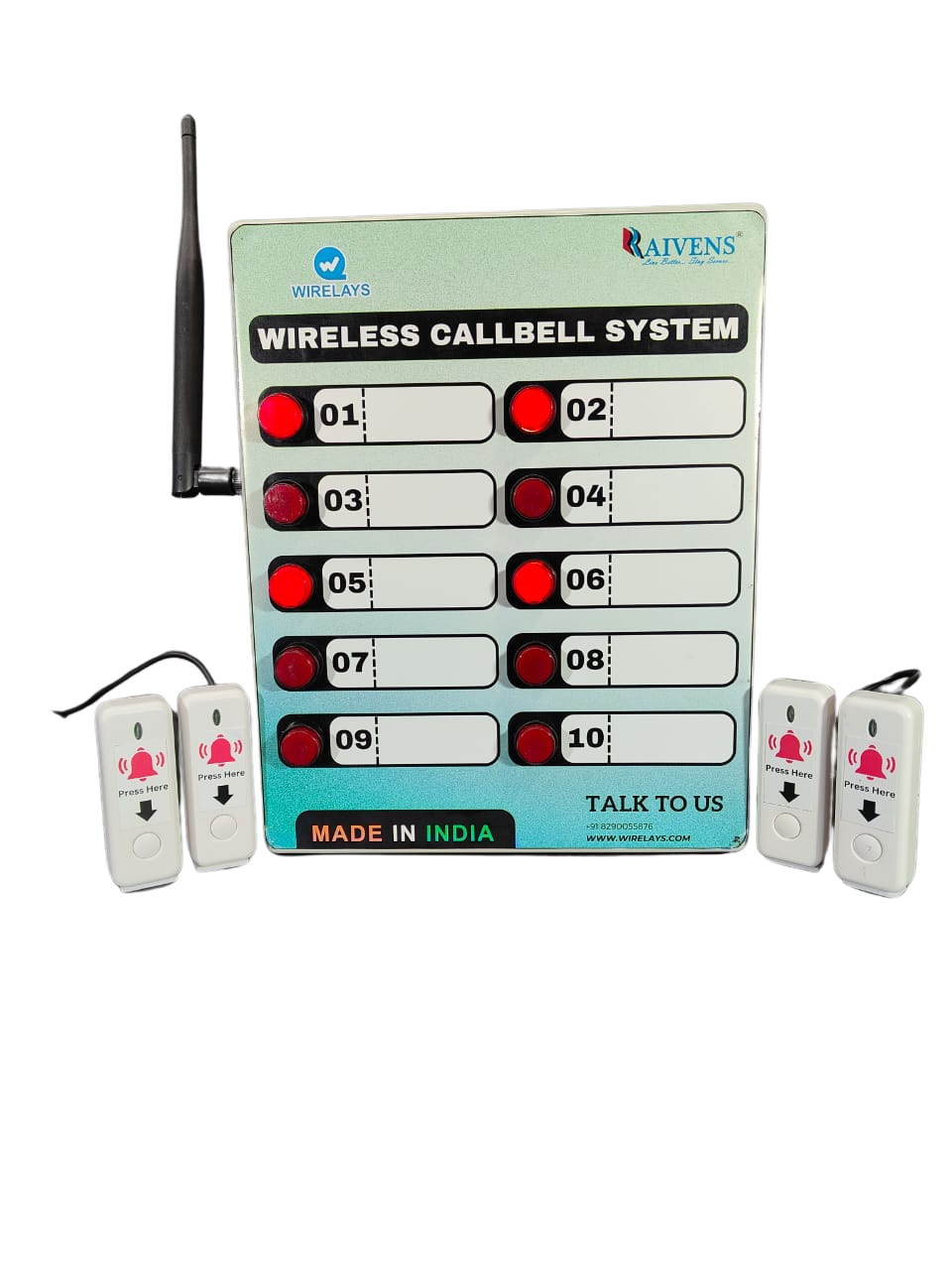 Wireless Nurse Call System, 100m Range | Wirelays Plug-and-Play Patient Alert Solution for Hospitals, Clinics, and Home Care Wireless Nurse Call System, 100m Range | Wirelays Plug-and-Play Patient Alert Solution for Hospitals, Clinics, and Home Care